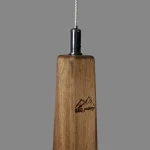 چراغ آویز چوبی مدل لومیر - lumiere- گالری چوب آکو
